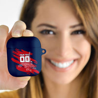 Personalized France Football Gallic AirPods Case Rooster Mascot Flag Art - Birthplace Of Liberty