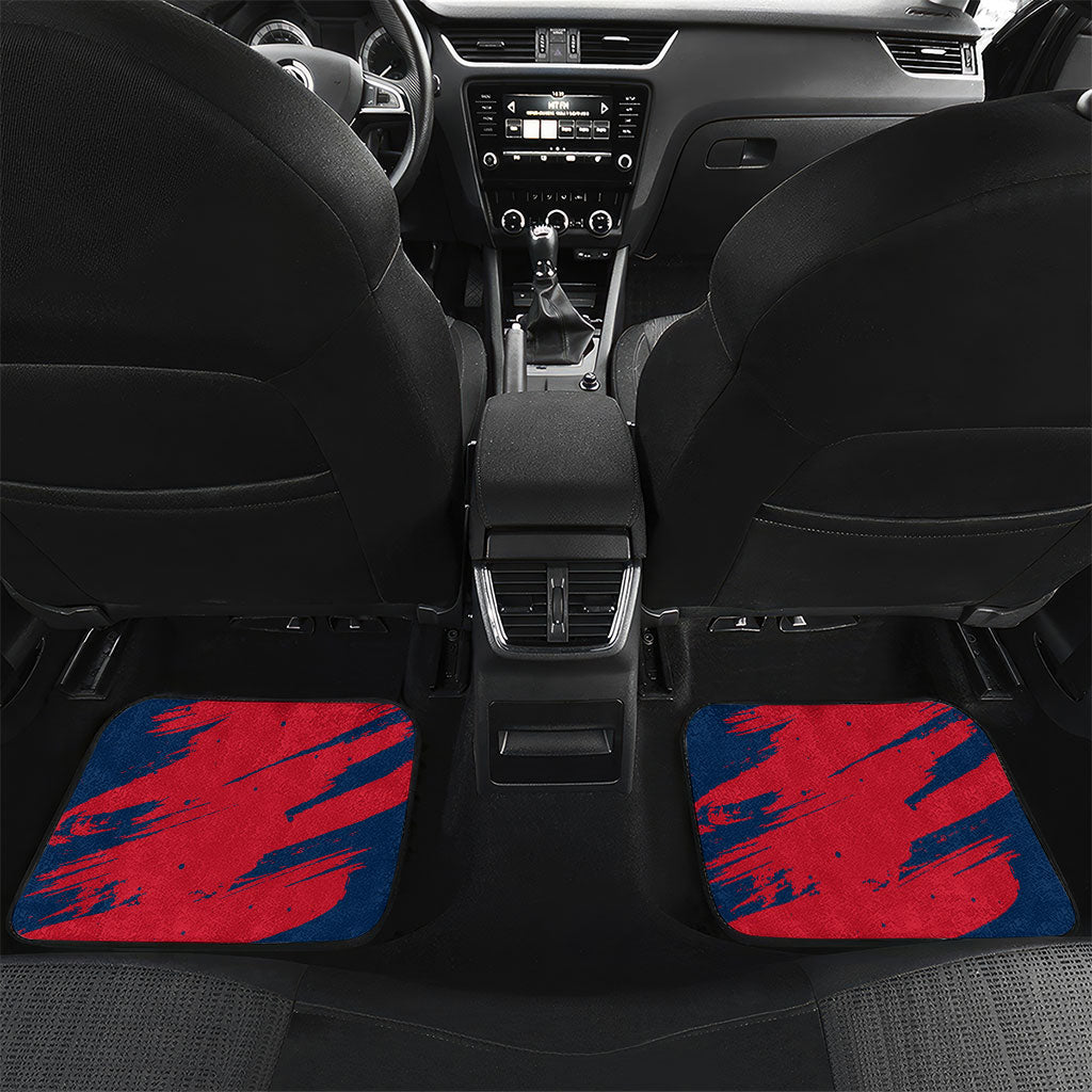 Personalized France Football Gallic Car Mats Rooster Mascot Flag Art - Birthplace Of Liberty