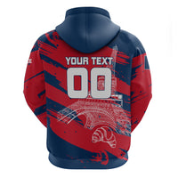 Personalized France Football Gallic Hoodie Rooster Mascot Flag Art - Birthplace Of Liberty