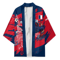 Personalized France Football Gallic Kimono Rooster Mascot Flag Art - Birthplace Of Liberty