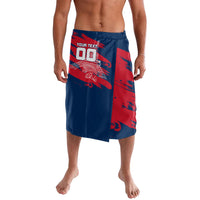 Personalized France Football Gallic Lavalava Rooster Mascot Flag Art - Birthplace Of Liberty