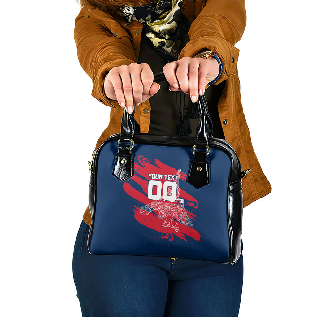 Personalized France Football Gallic Shoulder Handbag Rooster Mascot Flag Art - Birthplace Of Liberty
