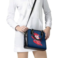 Personalized France Football Gallic Shoulder Handbag Rooster Mascot Flag Art - Birthplace Of Liberty
