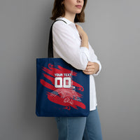 Personalized France Football Gallic Tote Bag Rooster Mascot Flag Art - Birthplace Of Liberty