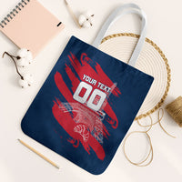 Personalized France Football Gallic Tote Bag Rooster Mascot Flag Art - Birthplace Of Liberty