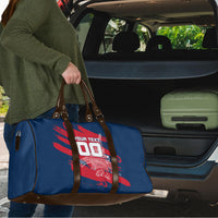 Personalized France Football Gallic Travel Bag Rooster Mascot Flag Art - Birthplace Of Liberty