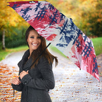 Personalized Norway Football Umbrella Viking Lion Soccer Mascot - Nordic Longship And Mountain Landscape