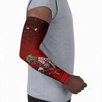 Personalized Egypt Soccer Crocodile Mascot Arm Sleeves Egyptian Pyramid Football Cultural Graphic Art