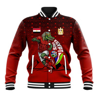 Personalized Egypt Soccer Crocodile Mascot Baseball Jacket Egyptian Pyramid Football Cultural Graphic Art