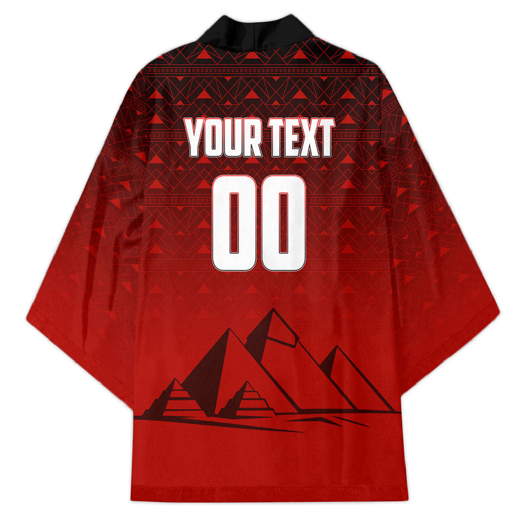 Personalized Egypt Soccer Crocodile Mascot Kimono Egyptian Pyramid Football Cultural Graphic Art