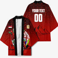 Personalized Egypt Soccer Crocodile Mascot Kimono Egyptian Pyramid Football Cultural Graphic Art