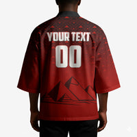 Personalized Egypt Soccer Crocodile Mascot Kimono Egyptian Pyramid Football Cultural Graphic Art