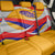 Venezuela Back Car Seat Cover with Yellow Red Blue Flag Stripe Wave Spirit