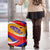 Venezuela Luggage Cover with Yellow Red Blue Flag Stripe Wave Spirit