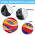 Venezuela Spare Tire Cover with Yellow Red Blue Flag Stripe Wave Spirit