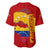 Venezuela Baseball Jersey with National Coat of Arms Flag Map Spirit