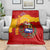 Venezuela Blanket with National Coat of Arms Flag Map Spirit