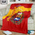 Venezuela Blanket with National Coat of Arms Flag Map Spirit