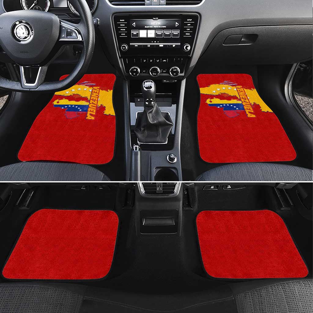 Venezuela Car Mats with National Coat of Arms Flag Map Spirit