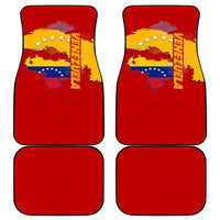 Venezuela Car Mats with National Coat of Arms Flag Map Spirit