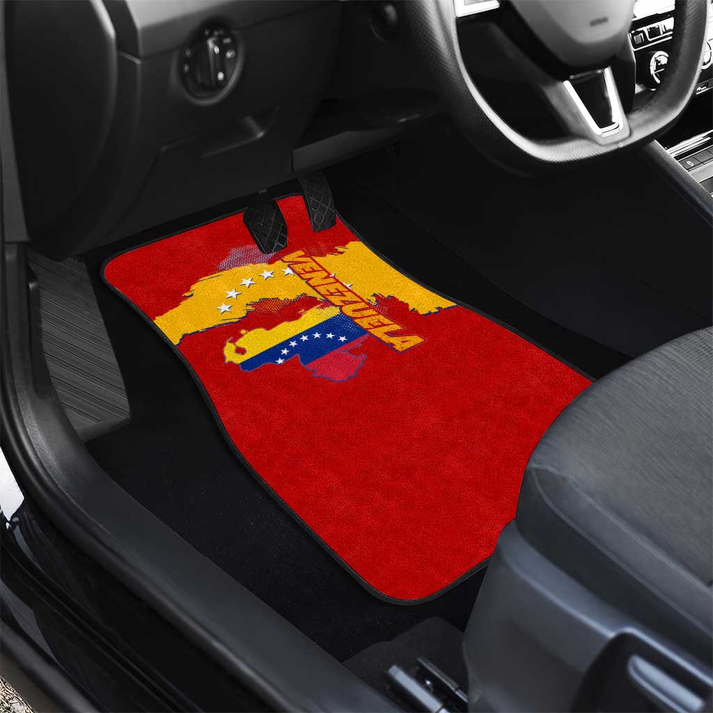 Venezuela Car Mats with National Coat of Arms Flag Map Spirit
