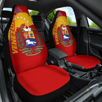 Venezuela Car Seat Cover with National Coat of Arms Flag Map Spirit