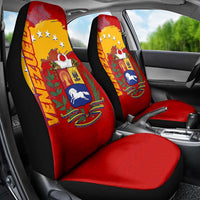 Venezuela Car Seat Cover with National Coat of Arms Flag Map Spirit