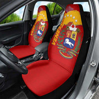 Venezuela Car Seat Cover with National Coat of Arms Flag Map Spirit