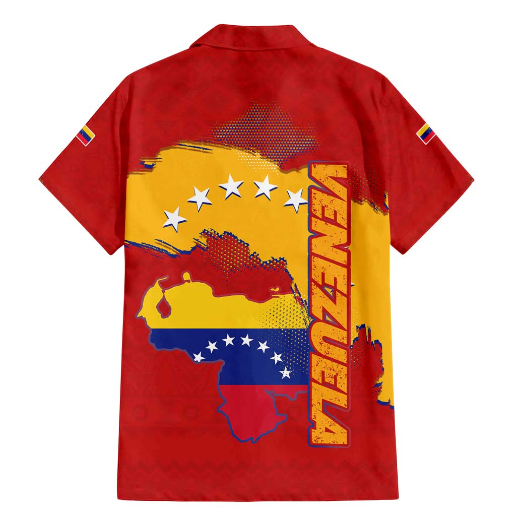 Venezuela Family Matching Mermaid Dress and Hawaiian Shirt with National Coat of Arms Flag Map Spirit