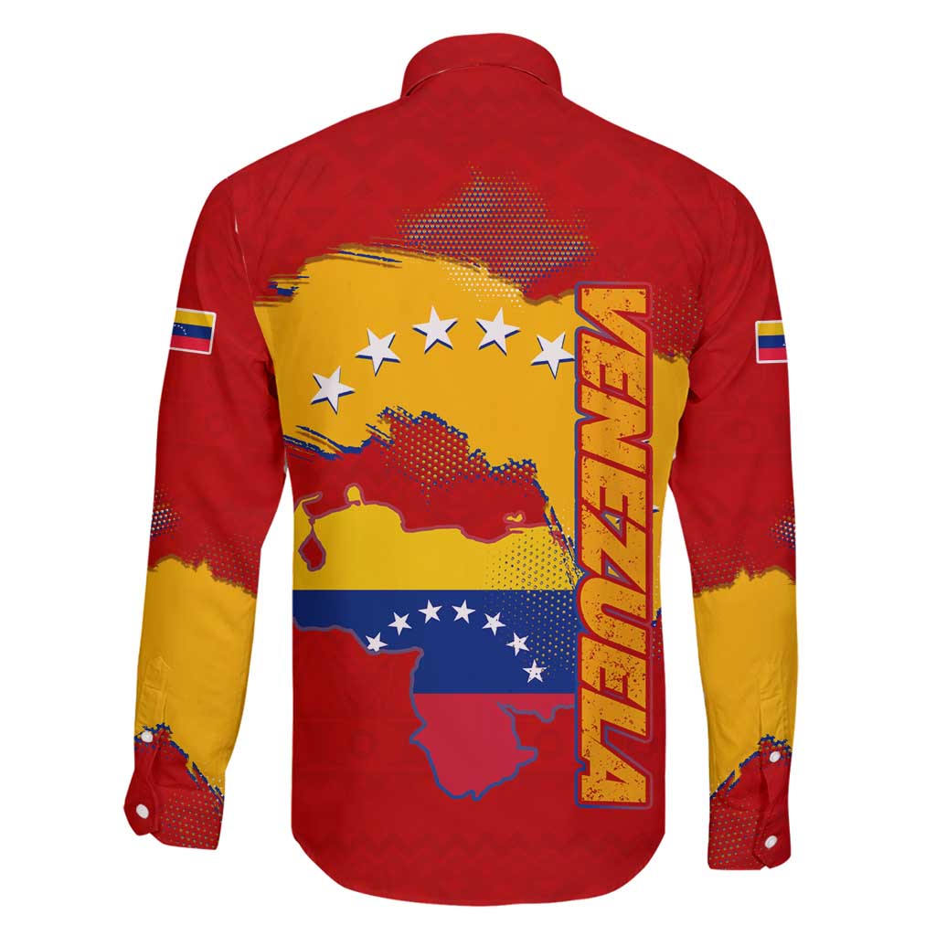 Venezuela Family Matching Puletasi and Hawaiian Shirt with National Coat of Arms Flag Map Spirit