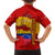 Venezuela Family Matching Summer Maxi Dress and Hawaiian Shirt with National Coat of Arms Flag Map Spirit
