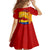 Venezuela Family Matching Summer Maxi Dress and Hawaiian Shirt with National Coat of Arms Flag Map Spirit