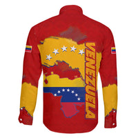 Venezuela Family Matching Summer Maxi Dress and Hawaiian Shirt with National Coat of Arms Flag Map Spirit
