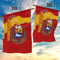 Venezuela Garden Flag with National Coat of Arms Flag Map Spirit