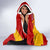 Venezuela Hooded Blanket with National Coat of Arms Flag Map Spirit