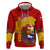 Venezuela Hoodie with National Coat of Arms Flag Map Spirit