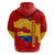 Venezuela Hoodie with National Coat of Arms Flag Map Spirit