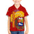 Venezuela Kid Hawaiian Shirt with National Coat of Arms Flag Map Spirit