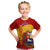 Venezuela Kid T Shirt with National Coat of Arms Flag Map Spirit