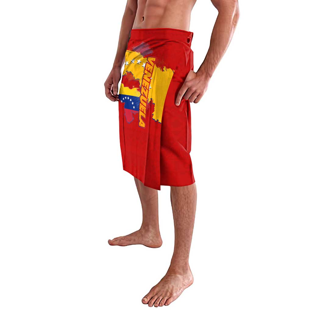 Venezuela Lavalava with National Coat of Arms Flag Map Spirit