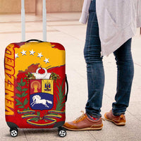 Venezuela Luggage Cover with National Coat of Arms Flag Map Spirit