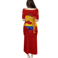 Venezuela Puletasi with National Coat of Arms Flag Map Spirit