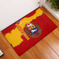 Venezuela Rubber Doormat with National Coat of Arms Flag Map Spirit