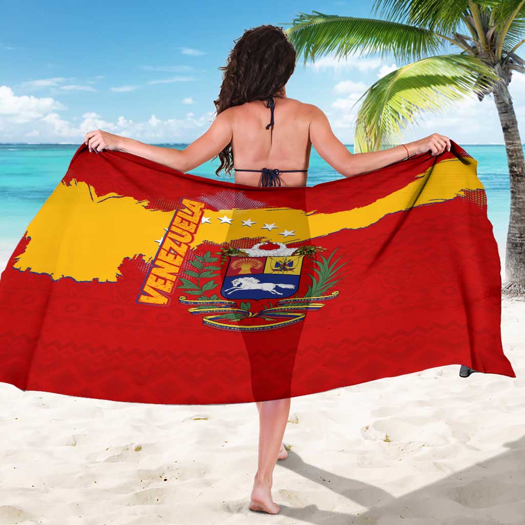 Venezuela Sarong with National Coat of Arms Flag Map Spirit