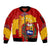 Venezuela Sleeve Zip Bomber Jacket with National Coat of Arms Flag Map Spirit