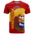 Venezuela T Shirt with National Coat of Arms Flag Map Spirit