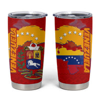 Venezuela Tumbler Cup with National Coat of Arms Flag Map Spirit