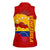 Venezuela Women Sleeveless Polo Shirt with National Coat of Arms Flag Map Spirit