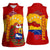 Venezuela Women Sleeveless Polo Shirt with National Coat of Arms Flag Map Spirit