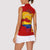 Venezuela Women Sleeveless Polo Shirt with National Coat of Arms Flag Map Spirit